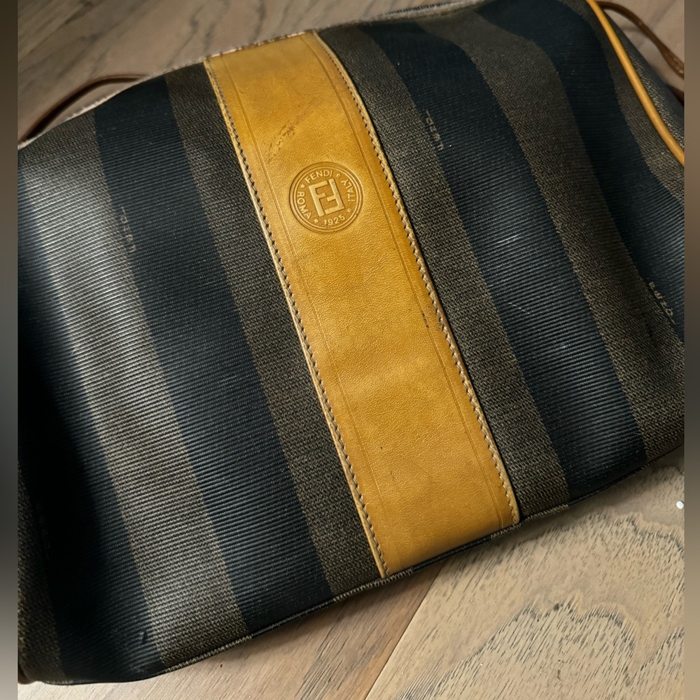 Fendi vintage Pequin stripe mini bag